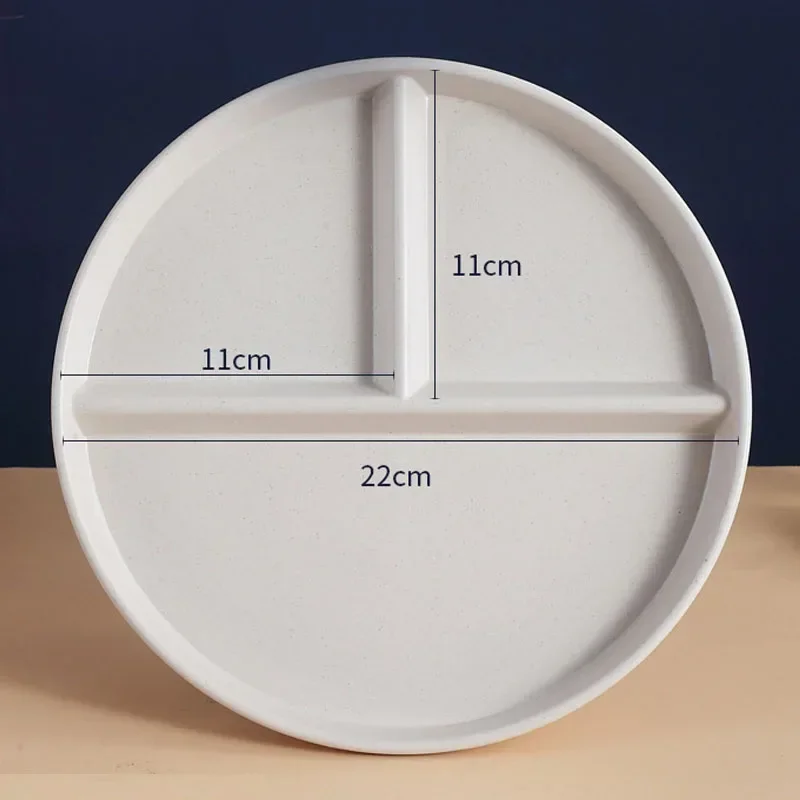 Kids' Three-Compartment Unbreakable Dinner Plate