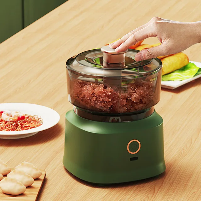 Multifunctional Cooking Machine Steel Kitchen Slicer Food Chopper Vegetable Cutter Usb Slicer Mixer Baby Mini Food Chopper 5