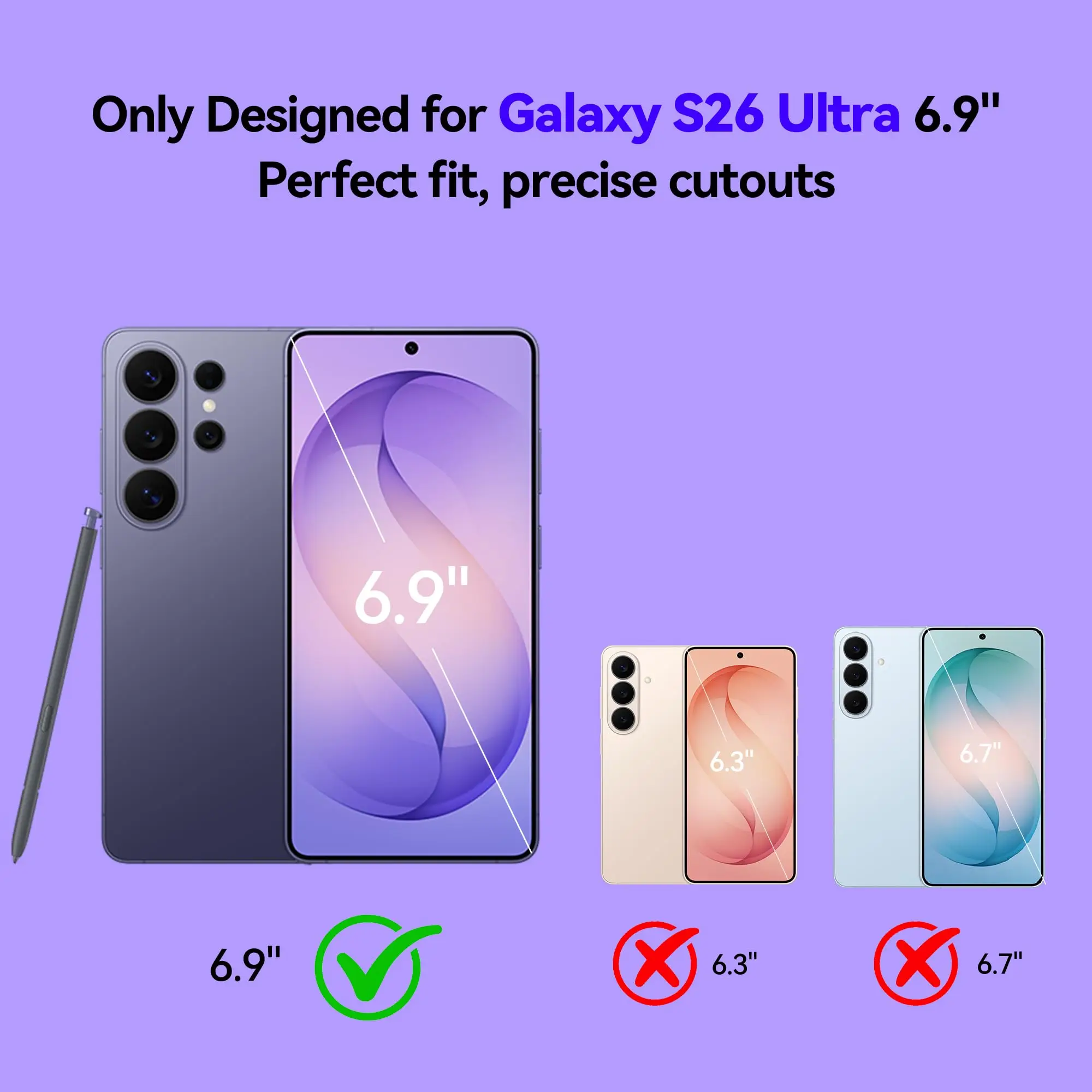 뉴더리 삼성 갤럭시 S26 울트라 배터리 케이스 9500mAh Qi 무선 충전 보조배터리 케이스 업그레이드