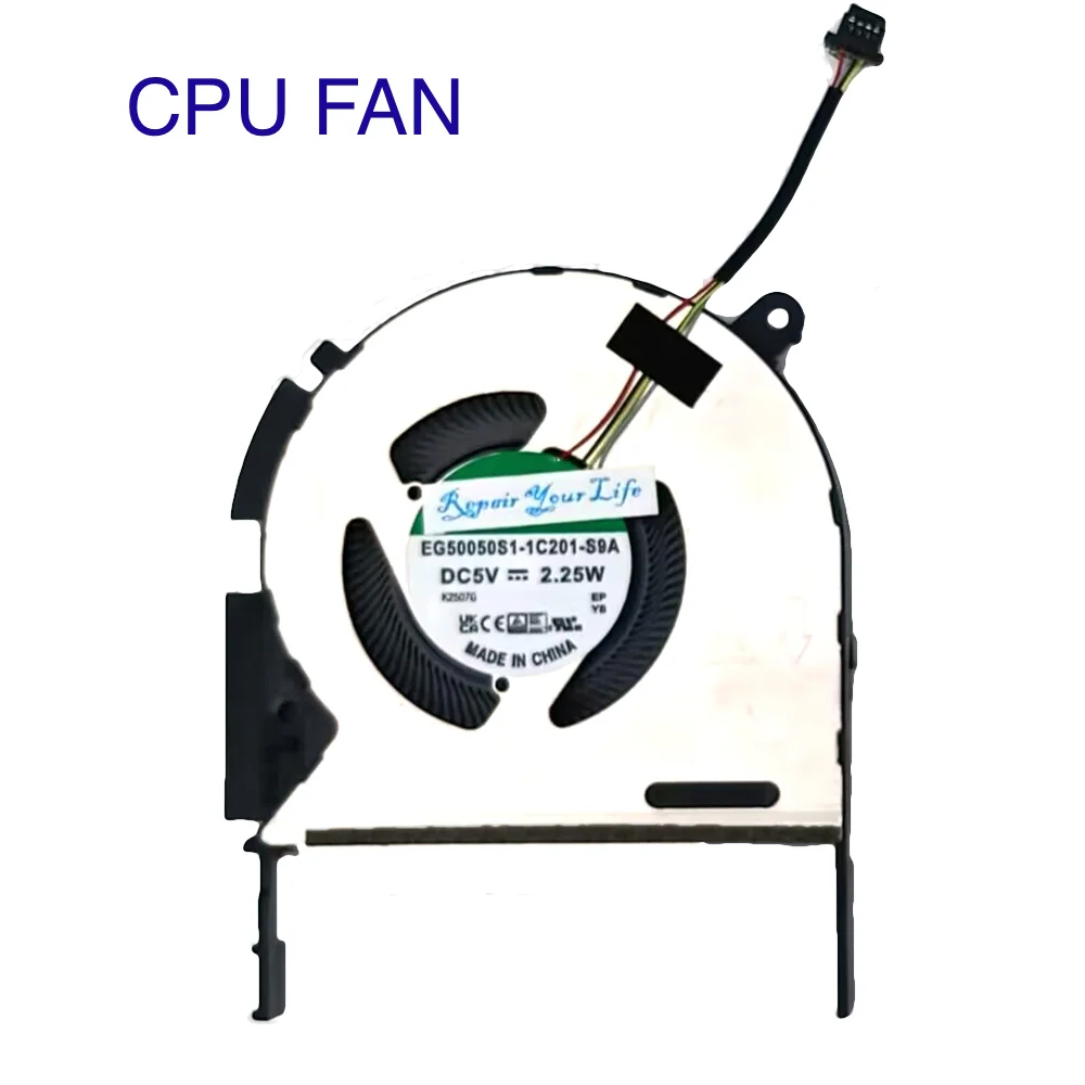 Ventilador de Refrigeração Cpu para Asus Pro 16x Oled N7600 M7600 M7600q X7600 M7600qe M7600re 13nb0uv0t04011 - Imagem 5