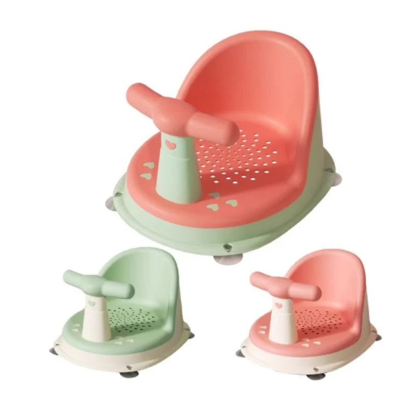 

Baby Tub Seat Bathtub Pad Mat Chair Safety Anti Slip Newborn Infant Baby Care Children Cute Bathing Seat For 6-18 Months
