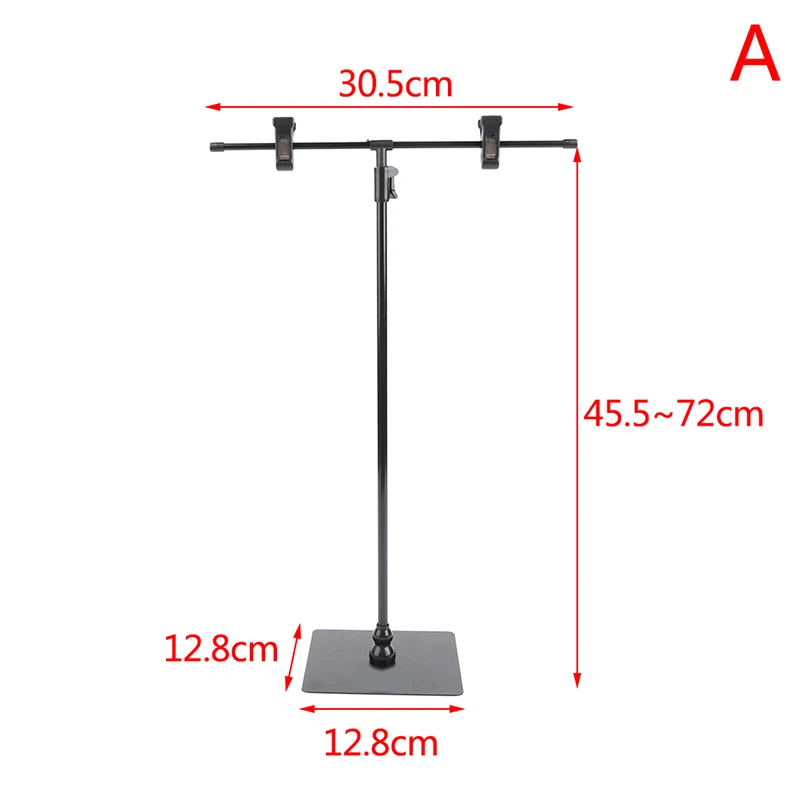 Professional T-Shape Photography Backdrop Stand for Studio and Video Shoots