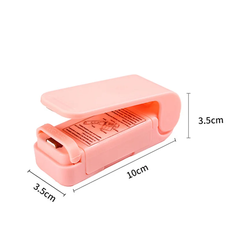 Mini Sealer Portable Manual Closure Clip Soldering Thermal Iron Vacuum