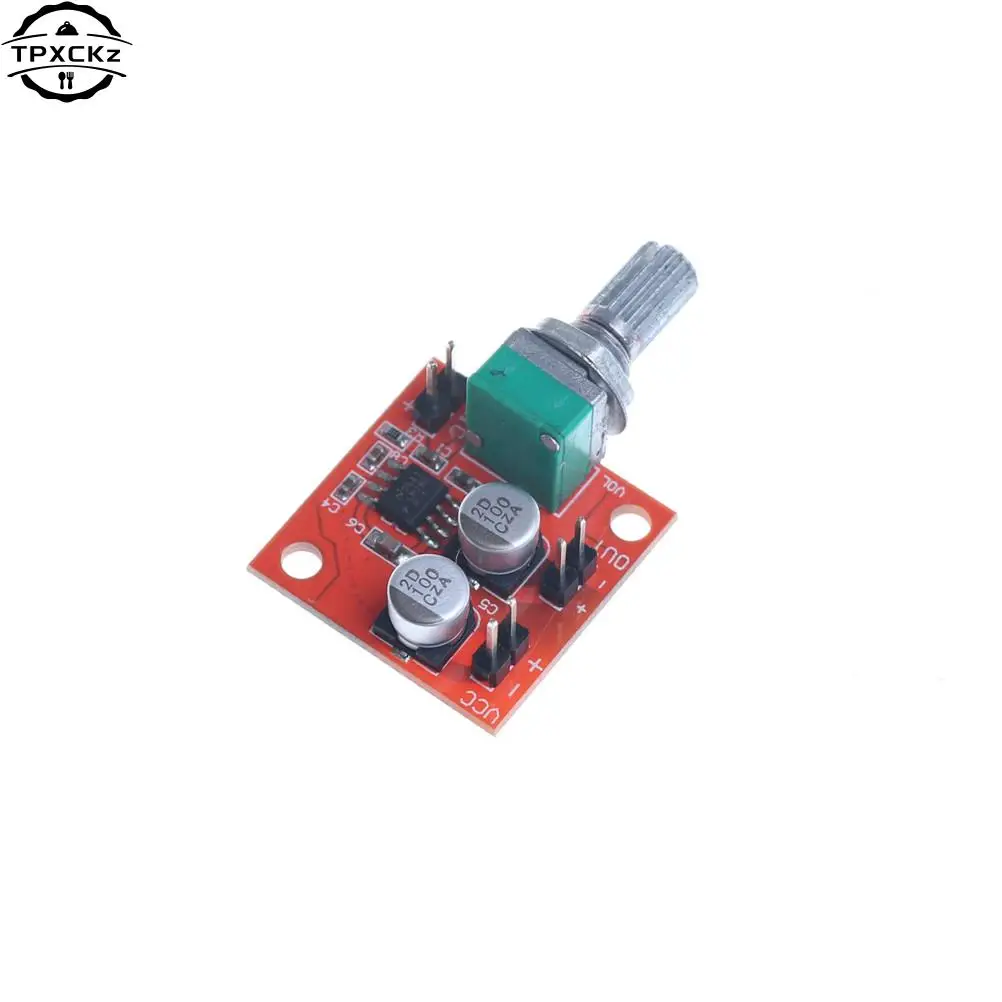 

1pcs DC 3.7V-12V LM386 Electret Microphone Power Amplifier Board Gain 200 Times