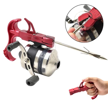 Accessorio per la Pesca con Dardi, Dispositivo di Rilascio Dardi in Metallo, Accessorio per la Pesca con Dardi per Intrattenimento all'Aperto
