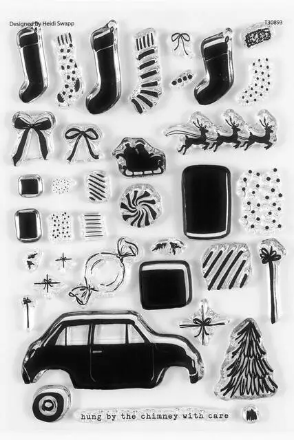 2023 새로운 영어 지우기 실리콘 스탬프/DIY Scrapbooking/앨범 장식 지우기 스탬프 시트 A6540에 대 한 인감