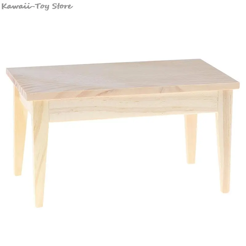 1/12 Mini Dining Table Furniture Model Toys For Doll House Decoration 1/12 Dollhouse Miniature Accessories