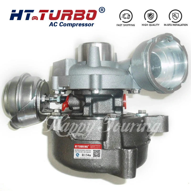 Nuovo Turbocompressore Gt1749V Turbo Completo Per Audi A4 / A6 1.9 / 2.0 Tdi 130 / 140 Hp Afv Awx Bpw 717858 716215 712077 038145702G