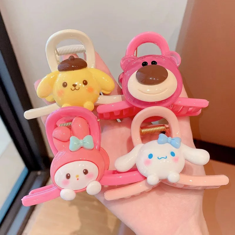 Children Cartoon Hair Claw Cute Nonslip Hair Clip Strong Hold Clamps Hair Clips for Girls Fashion Hair Accessories