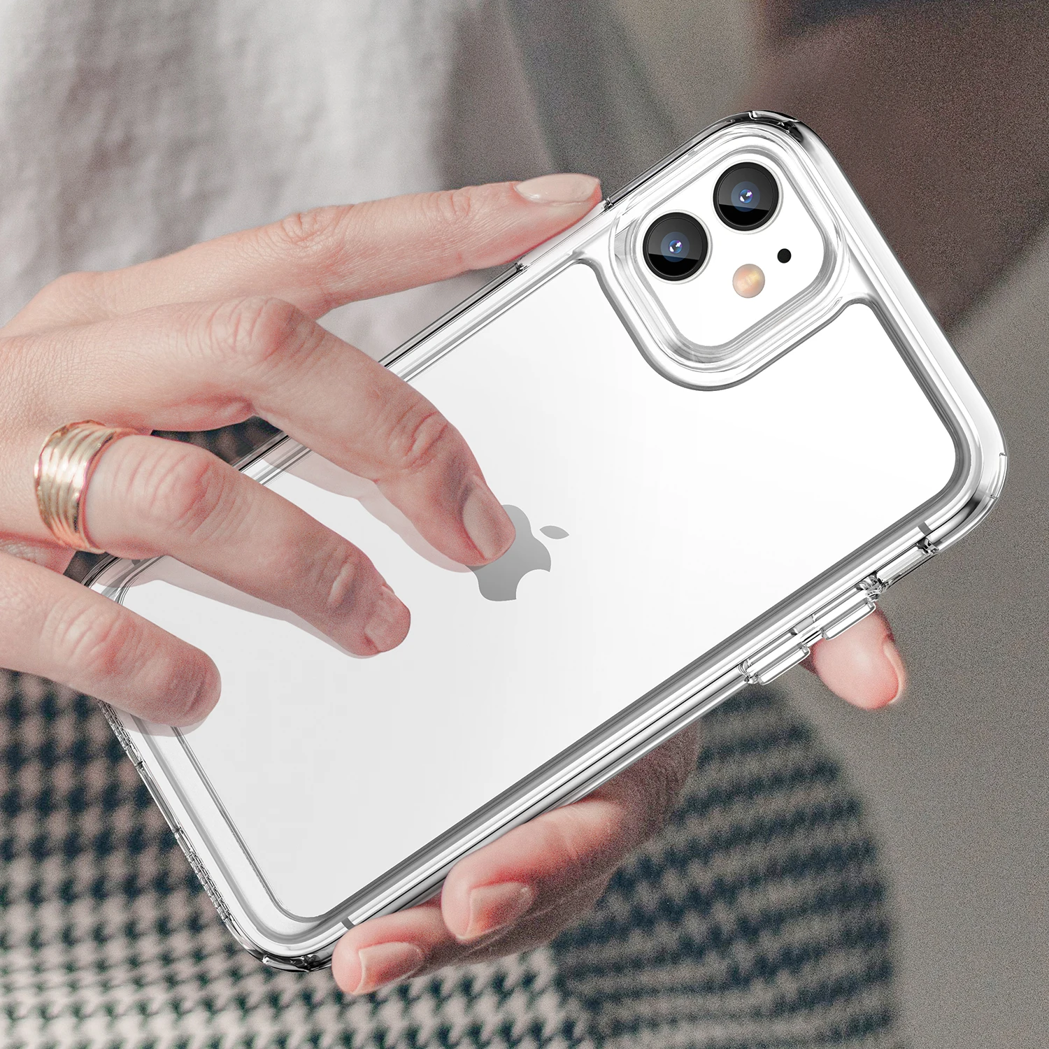 Slim Thin Acrylic Phone Cover Case For Iphone 14 Pro Max 11 12 13 Pro 14Pro Anti-Knock Coque For Iphone 14 Iphone14 14Pro