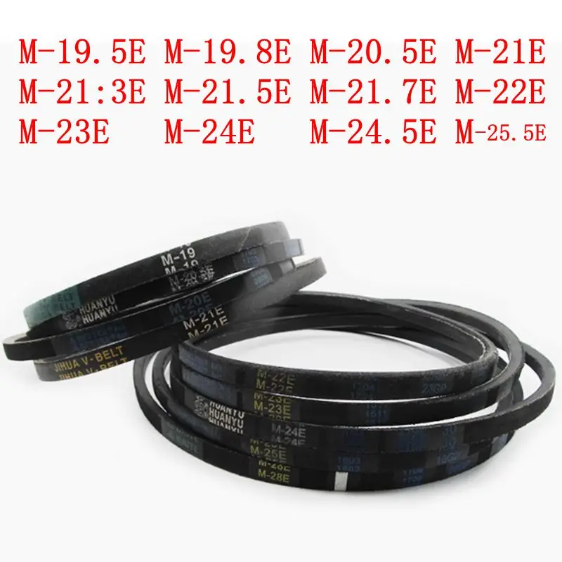 Washing machine belt M-19.5E M-19.8E M-20.5E M-21E M-21:3E M-21.5E M-21.7E M-22E M-23E M-24E M-24.5E