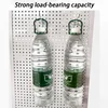 Wall Mounted Peg Boards Black Screwdriver Holder Peg Boards Hooks Tools Storage Organizer Hangers Pegboard Shelving Room Garage 4