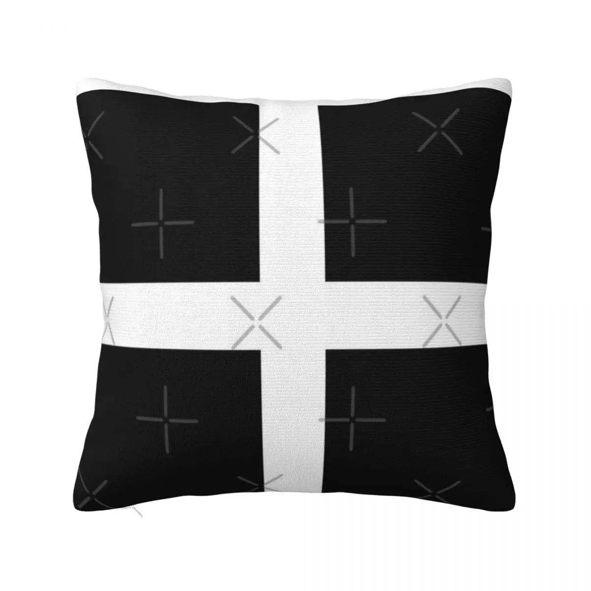 

Flag Of Cornwall St Piran'S Flag Pillow Case Pillowcase 40X40 Room Decorating Items Pillow Case Pillow Cover