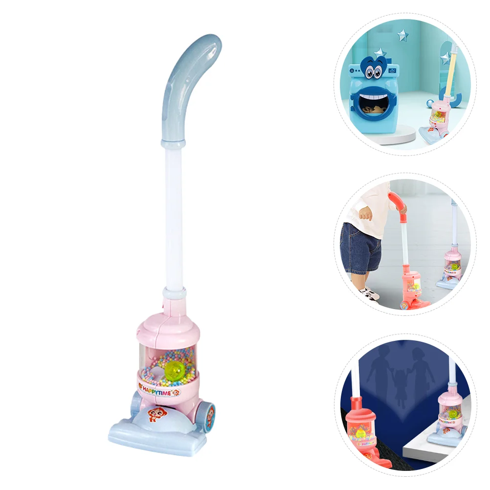 Model Simulation Vacuum Cleaner Baby Girl Toys House Cleaning Playset Plastic Miniature Home Appliance 4