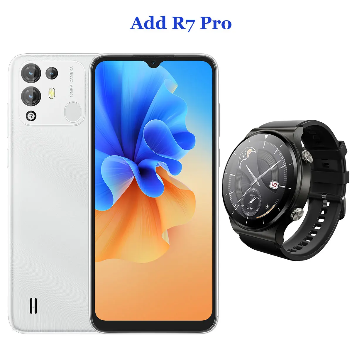 Blackview A55 Pro Smartphone Android 11 6.528" HD+ Display Mobile Phone 64GB Helio P22 Octa Core 13MP Camera 4780mAh 3 Card Slot xfinity mobile android phones Android Phones