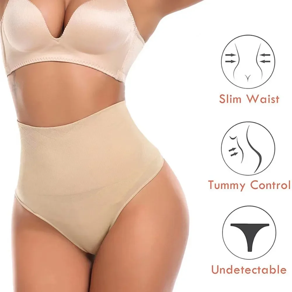 

High Waist Butt Lifter Women Sexy Thong Shaper Tummy Control Panties Shaping Underwear Waist Trainer Pulling Briefs Shapewear