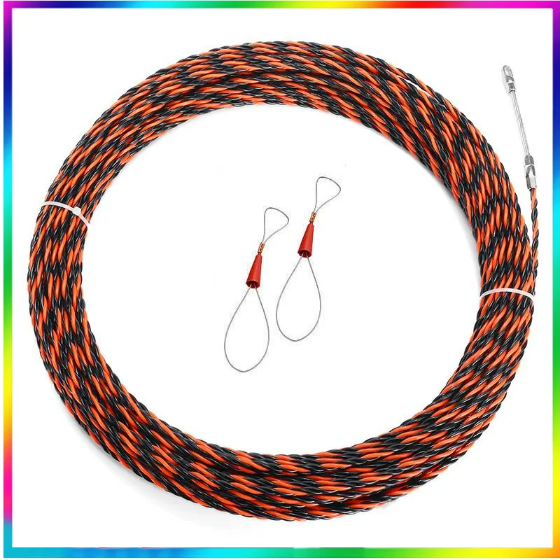 550M5mmCablePullerFiberglassElectricCableWirePullerElectrical
