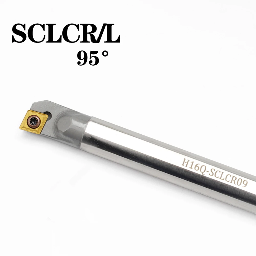 Set 5 Barre Di Alesatura SCLCR Con Inserti CCMT – Diametri 7/10/12/16/20 Mm – Utensili Da Tornio Per Semifinitura E Finitura