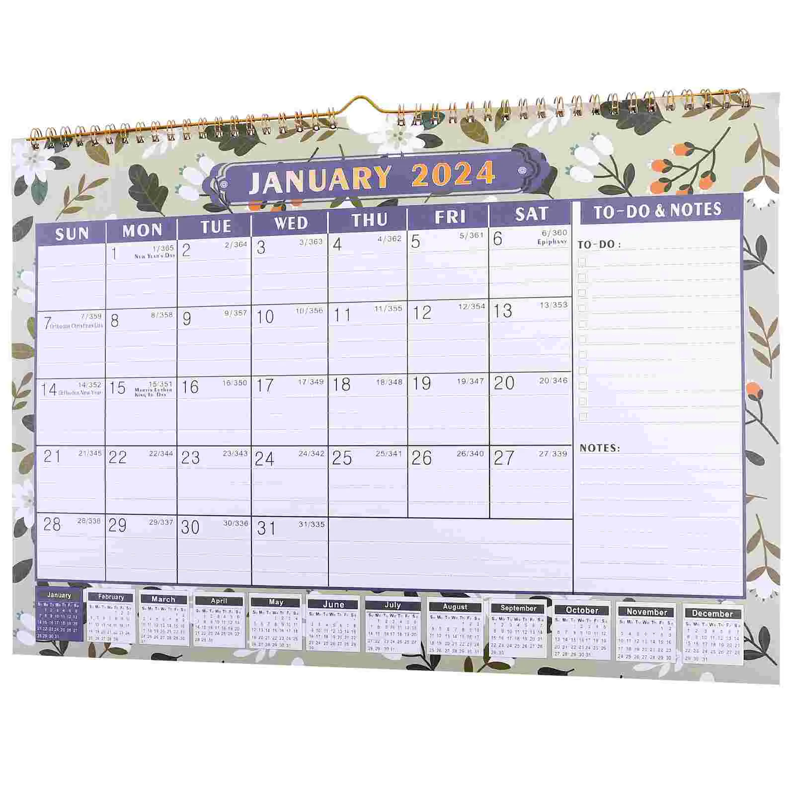 Рисунок 3 - 2024 настенный календарь