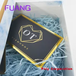 Custom  Wholesale Custom Luxury High Quality Gold Foil Thank You Card For Small Business With Logo