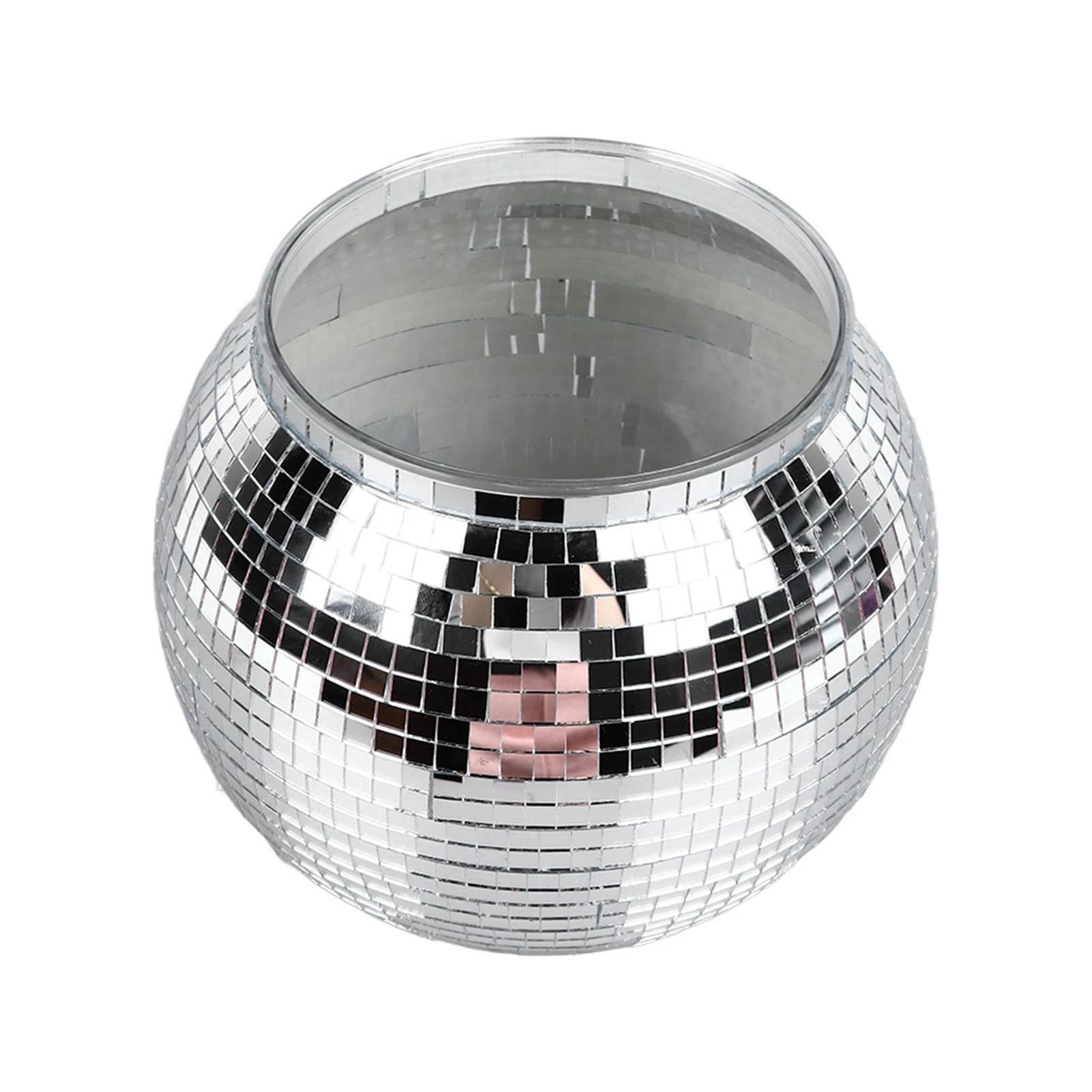 Disco Ball Plastic Ice Bucket Large Capacity Party Drink Bucket for Beer Cocktail Wine for Outdoor Backyard Barbecues Parties ice bucket