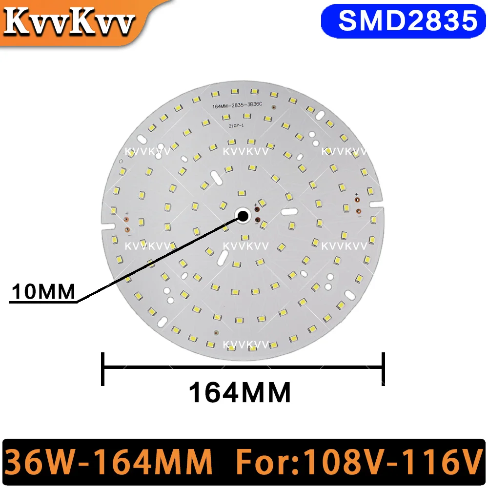 High Brightness LED Light Board with SMD2835 Lamp Beads - Warm White / Neutral Light for DIY Lighting Projects