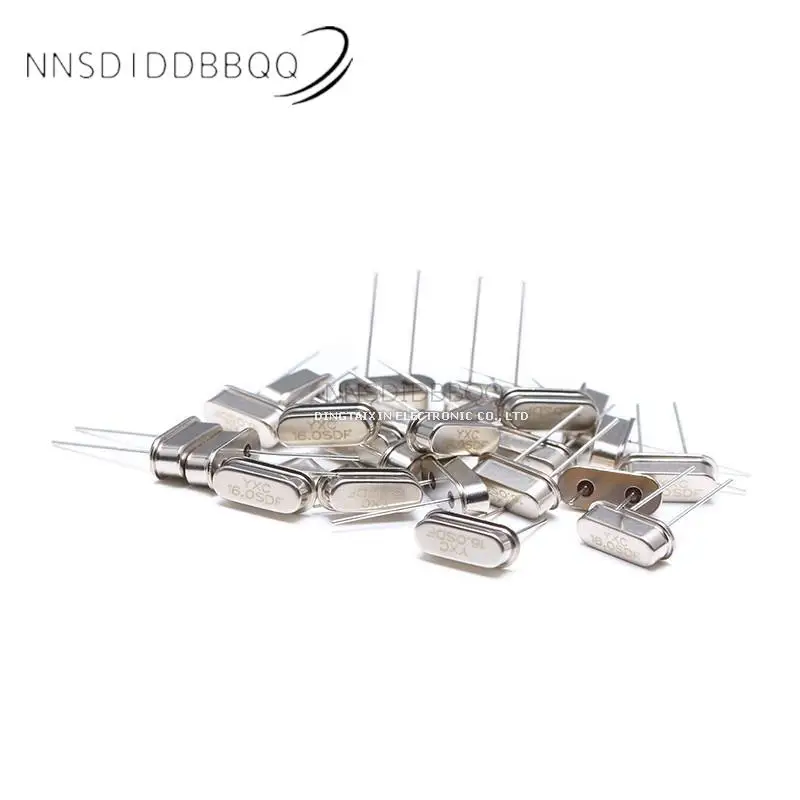 10PCS DIP Passive Crystal Oscillator HC-49US 16MHz 20ppm 20PF X49SD16MSD2SC Passive Components Oscillator