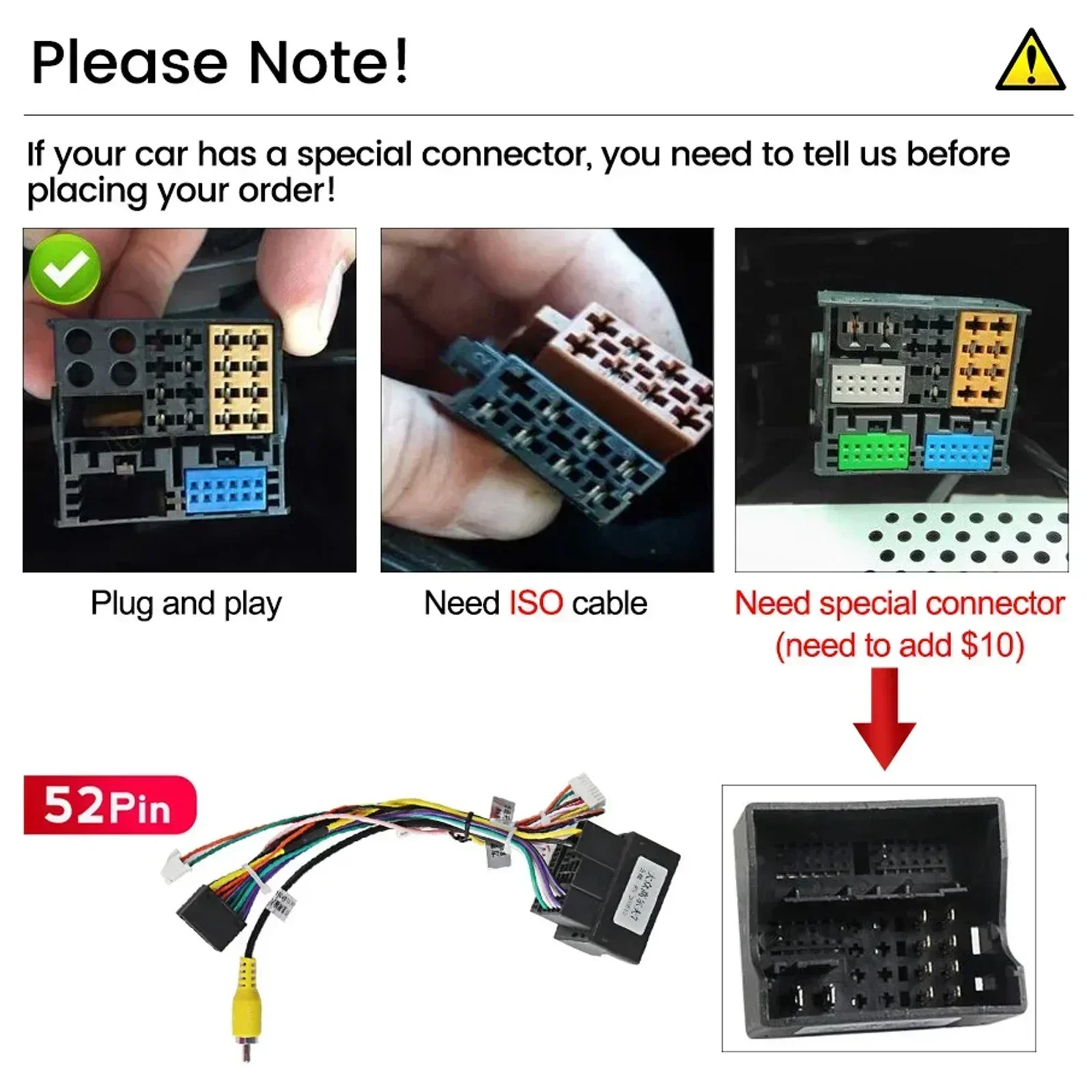 Srnubi Qualcomm 8-Kern-Autoradio für VW Polo 5 Limousine 2008–2020 Multimedia-Player 2 Din Carplay Navigation Android Head Unit – Detail 1