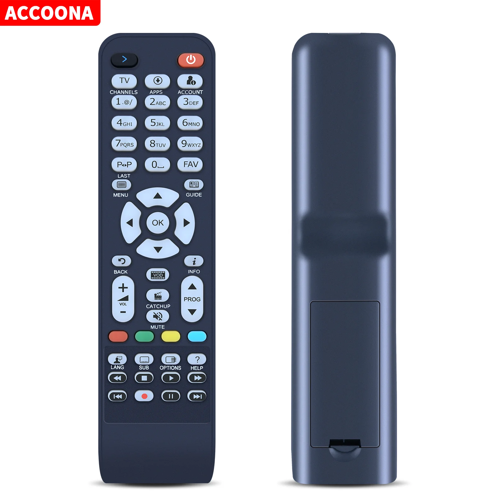 Telecomando Per Airties Ohd80 Setplex Iptv 4K Box Set Stb Norago Sp-110