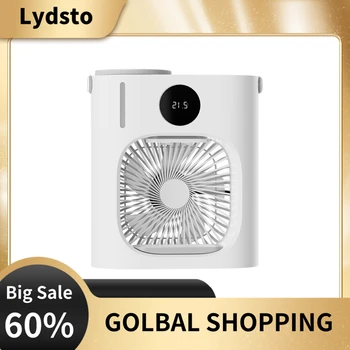 Lydsto 대형 휴대용 에어컨 데스크탑 팬, 공기 냉각기, 900ml 수냉 스프레이 팬, USB 데스크탑 가습 팬, 공기 냉각