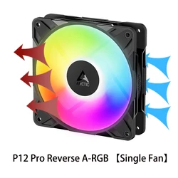 Enhanced RGB 120mm PWM Case Fan with Optimized Static Pressure and Adjustable Speed (Other)