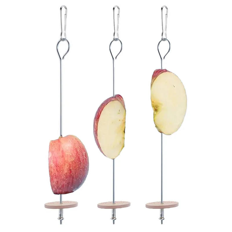 Title 8, Stainless Steel Pet Parrots Birds Fruits Fork B...