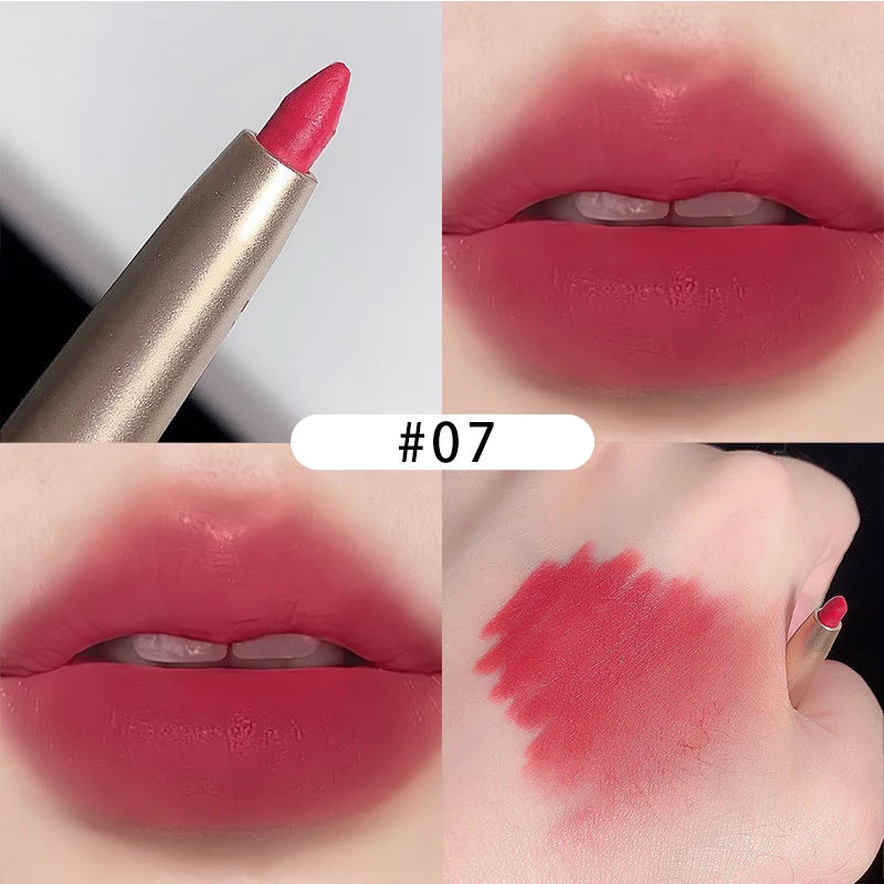 Lip Liner Pencil Waterproof Moisturizing Sexy Lip Pencil Suitable For Daily Matte Lipstick Crayon Pen Lip Contouring Cosmetic 4