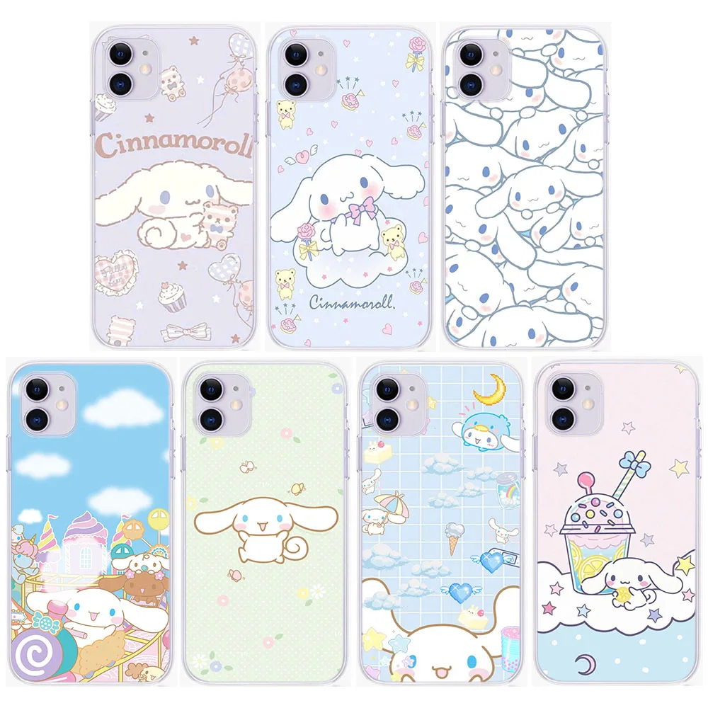 Custodia Trasparente Per Realme Narzo 50A 50 Prime 9 10 Plus C30S C35 C55 Pro Dl-10 Cinnamoroll