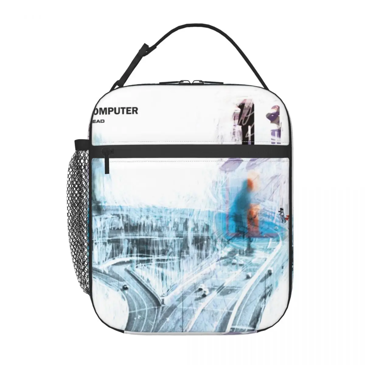 

Radioheads Music Thermal Insulated Lunch Bags Women Rock Band Radio Portable Lunch Container Travel Multifunction Food Box