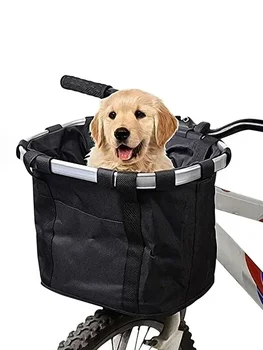 Foldable Bike Front Pet Basket 2