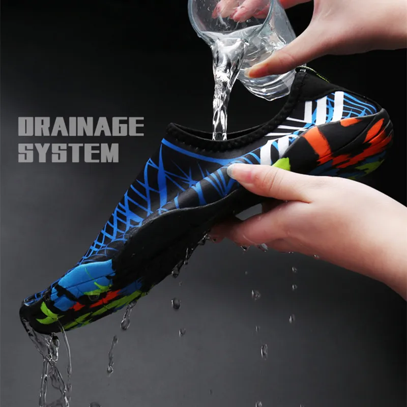 Men Women Aqua Shoes Quick-Dry Water Shoes Wading Sneaker Non-Slip Summer Beach Swimming Size35-46 water shoes aqua shoes