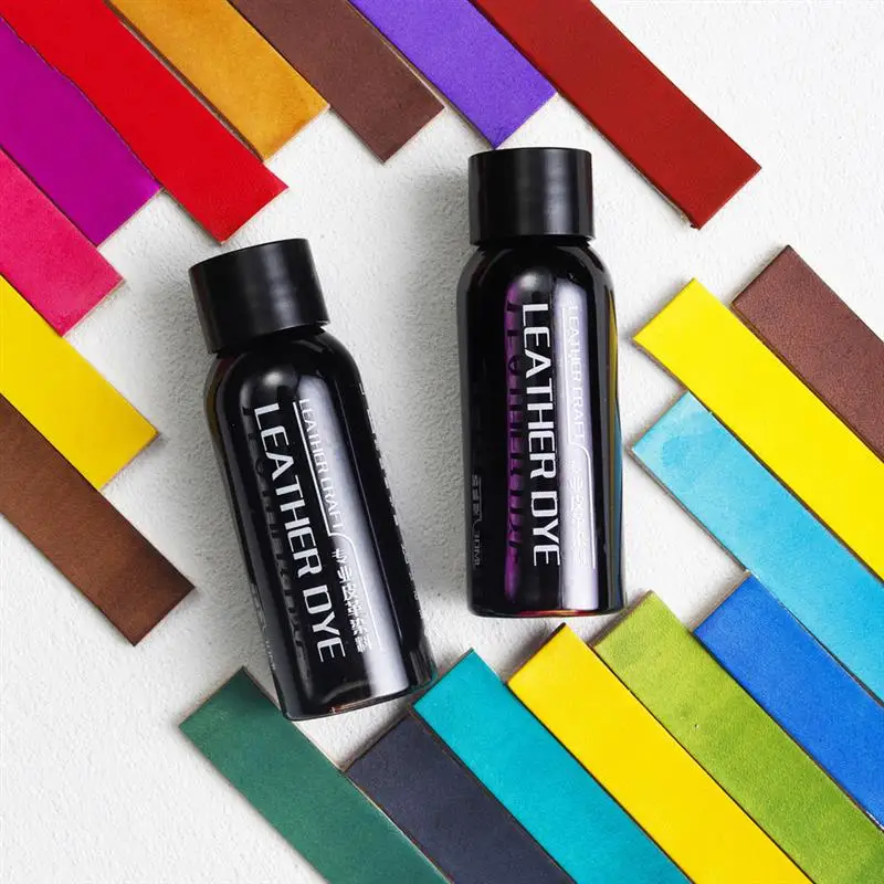 Leather Dye 30ml Leather Repair Pigment Painting DIY Shoes Repair Goods Color Changing