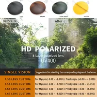 TANGOWO – lunettes de soleil polarisées pour femmes et hommes, haut de gamme, de luxe, pour myopie, hypermétropie, verres optiques 5