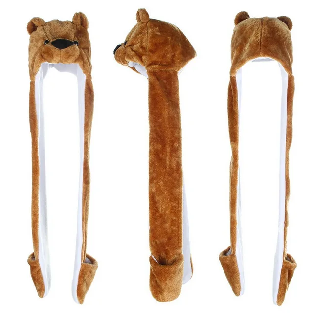 3 in 1 Plush Hat Paw Gloves and Scarf 56