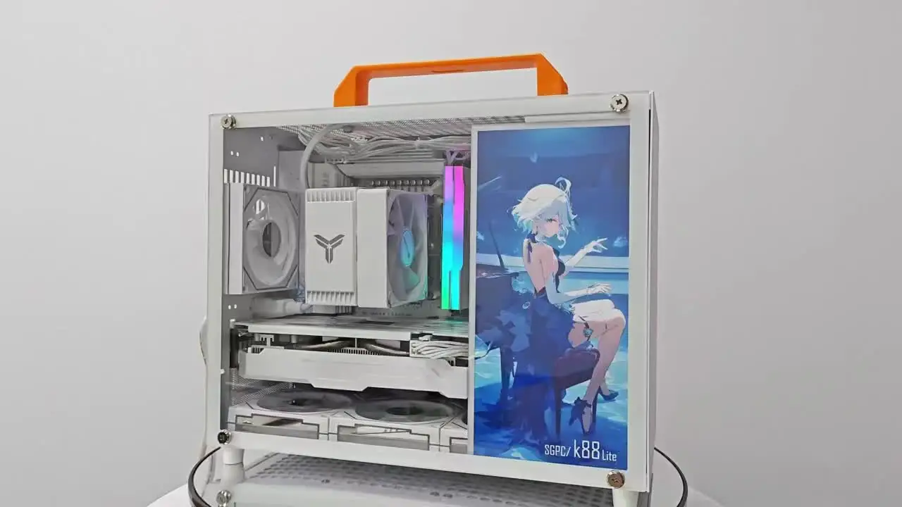 JGINYUE B650M Snow Dream Motherboard AM5 DDR5 for AMD Ryzen 7000