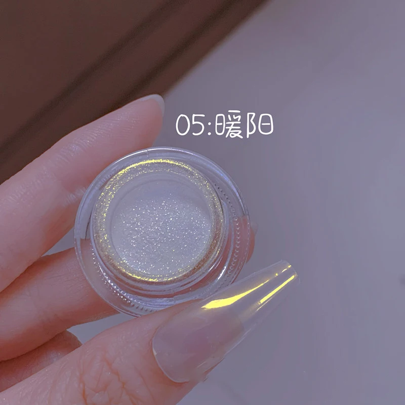 Ultra Bright Mirror Effect Crystal Nail Pigment Powder