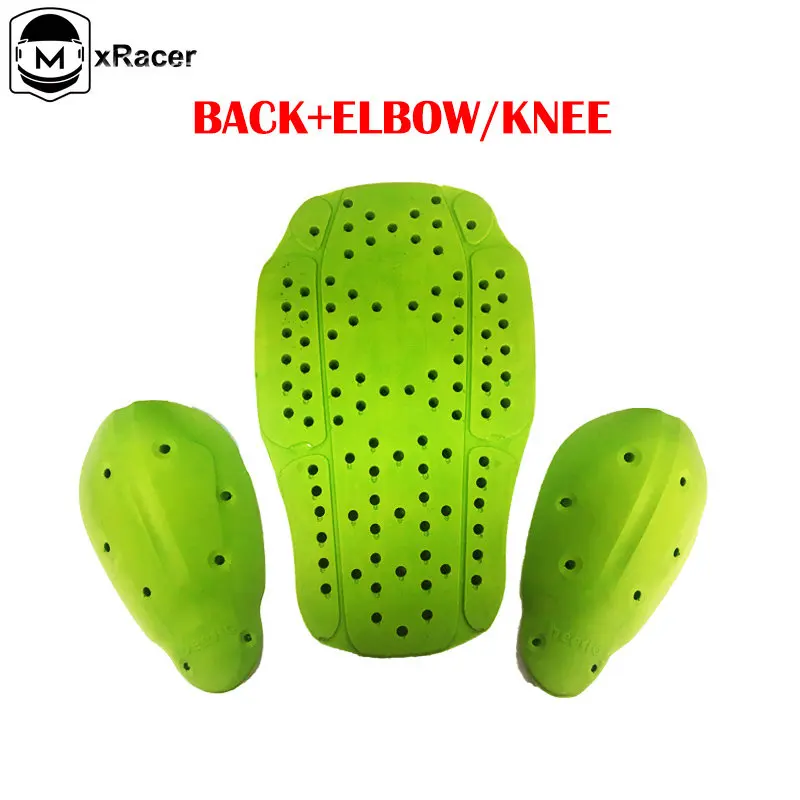 Moto Cross Motorcycle Back Elbow Knee Shoulder Protector Jacket Insert Gear Armor Motocross Racing CE Protect Protection Pad motorcycle jacket motocross gear set motorcycle protector motorcycle knee brace