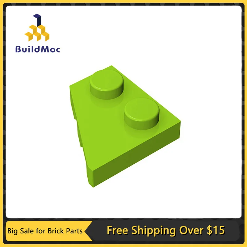 10 шт., Детский конструктор MOC, 24299 клиновидная пластина