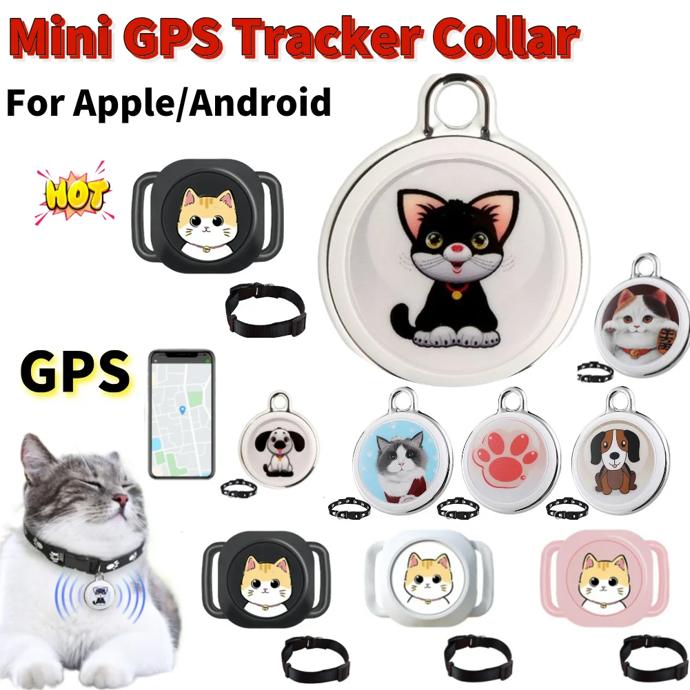 Smart Tracker For Cats Dogs Long Distance Pets Mini Waterproof Gps Collar For Android Tracking Tool for Smart Tracker