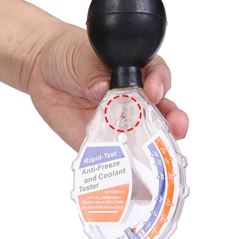 Accurate Battery Liquid Densitometer Anti-Freeze Coolant Tester Automotive battery hydrometer tester,antifreeze density meter