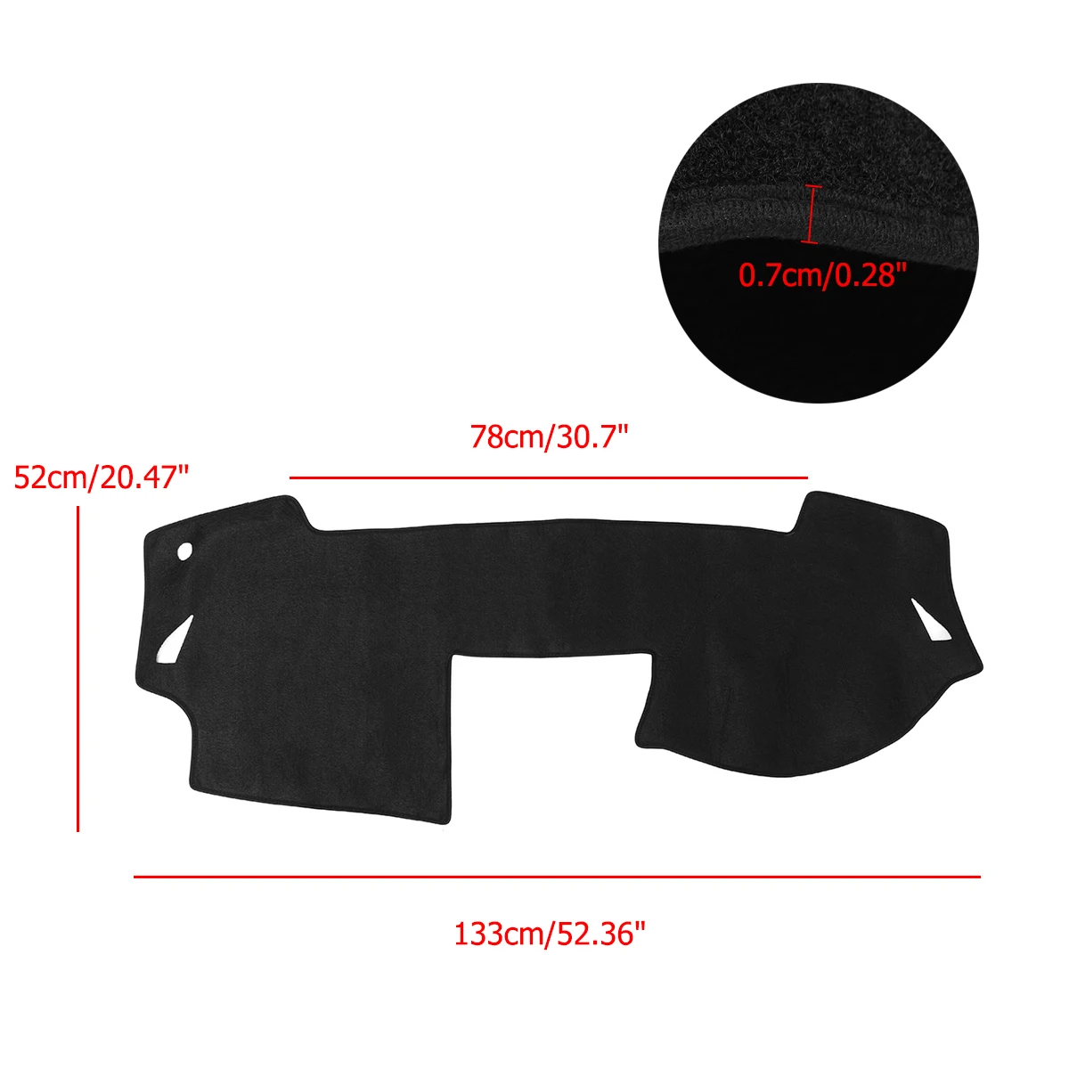 Dashboard Cover Protective Pad for Mazda 6 2009 2010 2011 2012 For Left Hand Drive Model Dash Board Sunshade Carpet