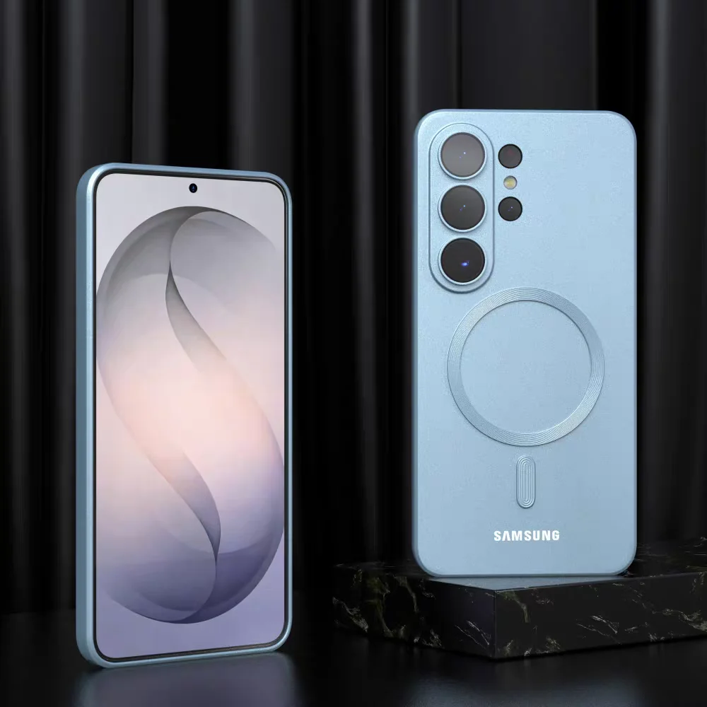 Magnetic Wireless Charging Soft Silicone Case - Enhanced Protection