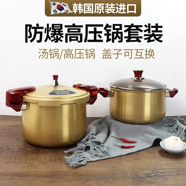 3L Aluminum Alloy Pressure Cooker 18cm Bottom Mini Pressure Cooker