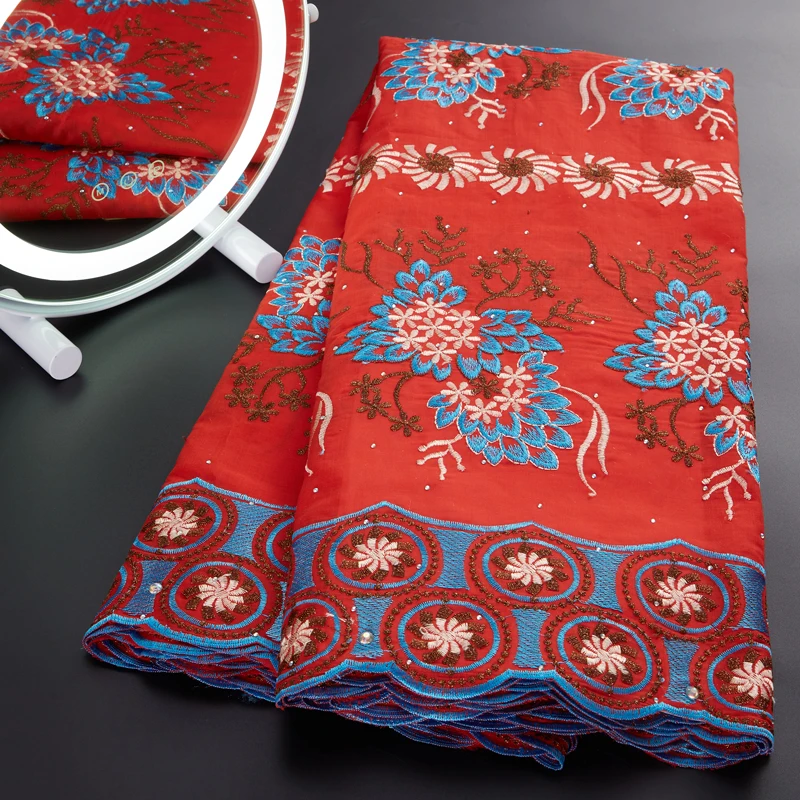 

Latest Swiss Voile Lace In Switzerland With 2022 Embroidered African Nigerian Cotton Lace Fabric For Nigerian Wedding A3025
